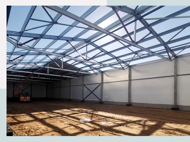 Строительство сенохранилищ в Алексине