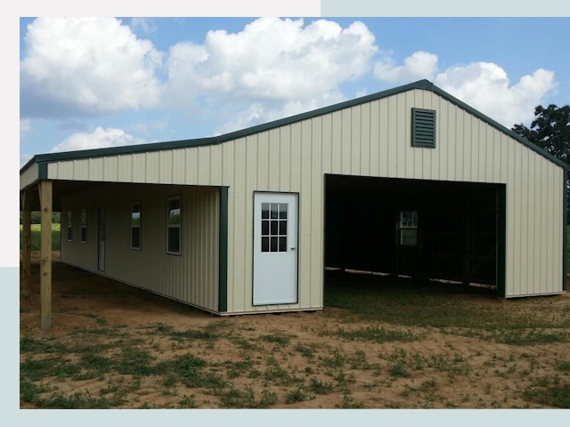 Строительство конюшен в Алексине