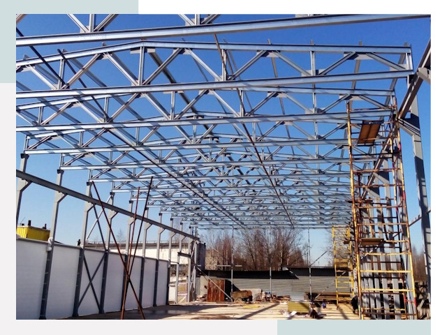 Строительство цехов в Алексин от 659 руб. под ключ