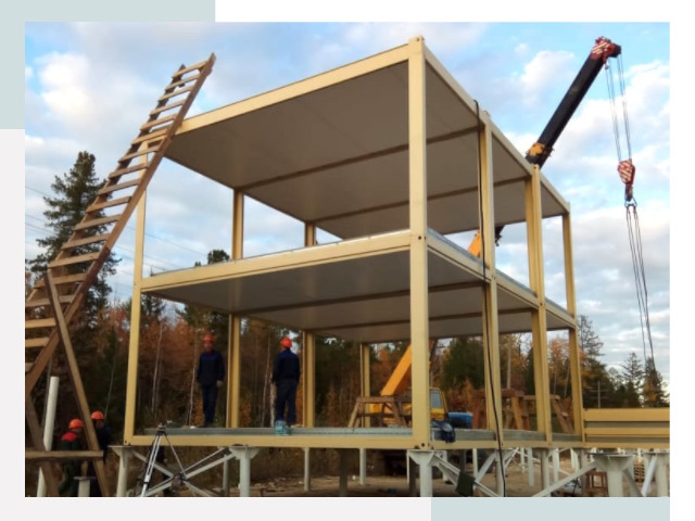 Строительство модульных здания Алексин