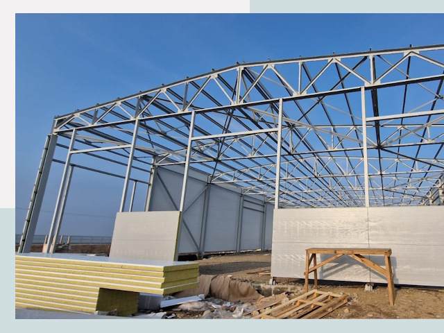 Утепленные ангары в Алексин от 659 руб. за м²