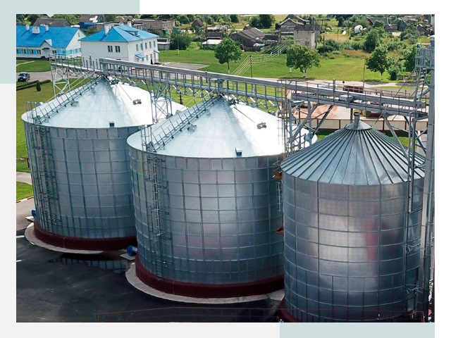 Металлические силосы в Алексине