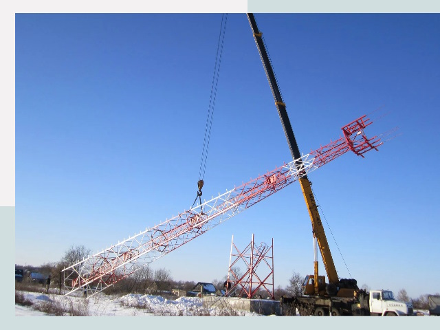 Строительство башен связи в Алексине от 659 руб.