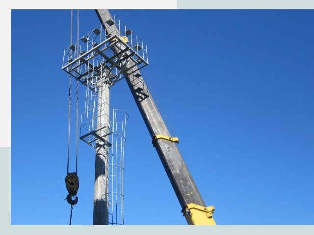 Монтаж осветительных мачт в Алексин от 659 руб.