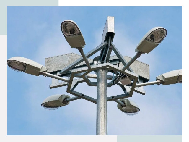 Монтаж осветительных мачт в Алексине