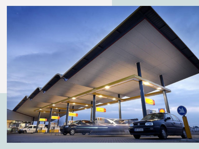 Навесы для АЗС в Алексин от 659 руб. - Защита и комфорт