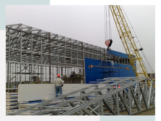 Монтаж ангаров в Алексине