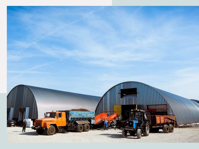 Ангары для спецтехники в Алексине